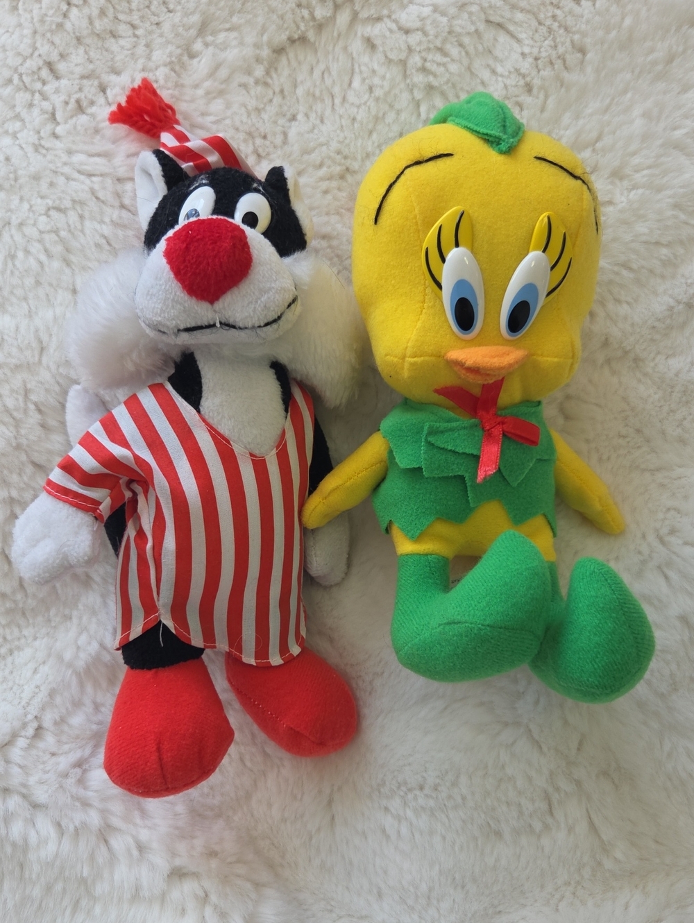 Tweety And Sylvester Plush Toy - Kids Soft Character Dolls